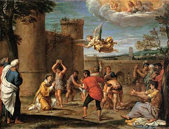 350px-Carracci,_Annibale_-_The_Stoning_of_St_Stephen_-_1603-04