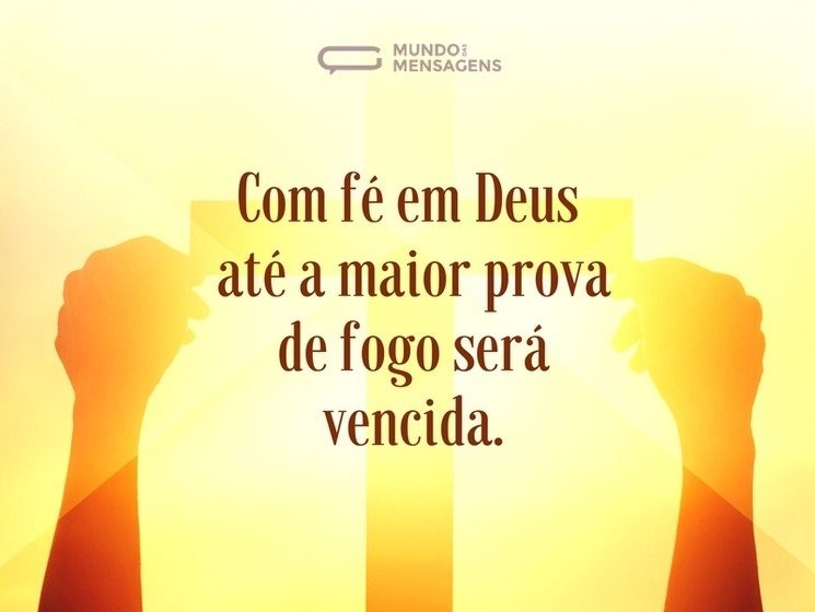 fé em deus